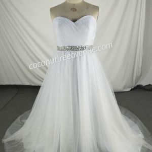 Custom made wedding dress